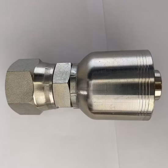 Raccordo per tubo idraulico ad alta pressione Raccordo Jic Bsp in un unico pezzo Raccordi Parker serie 43