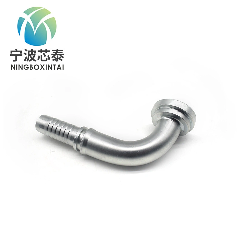 China Price Factory Ningbo Hydraulic System Hose Fittings and Couplings Adapters Carbon Steel Hydraulic Two-Piece Fittings Bsp